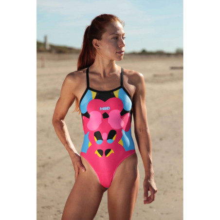 MAKO Mind Games - Dos Aumakua - Maillot Femme Natation | Les4Nages