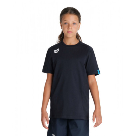 Tee shirt Arena Junior TEAM T-SHIRT PANEL Navy | Les4Nages