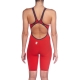 ARENA Powerskin Carbon Air² 2 Femme - Red - Dos Ouvert - Combinaison Natation 