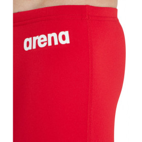 ARENA Boxer Boy's (6-14 ans) Team Swim SOLID Short Red White - Boxer Junior Natation