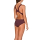 ARENA Solid swim tech Red Wine Shiny Pink