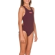 ARENA Solid swim tech Red Wine Shiny Pink