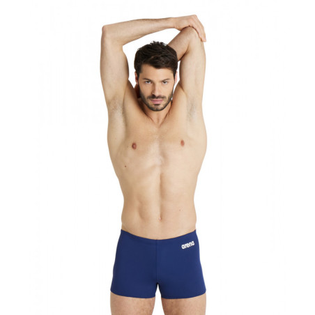 Arena Men's Team SOLID Short Navy White - Boxer Natation Homme | Les4Nages