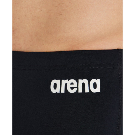 Arena Men's Team SOLID Short Black White - Boxer Natation Homme