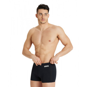 Arena Men's Team SOLID Short Black White - Boxer Natation Homme