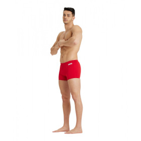 Arena Men's Team SOLID Short Red White - Boxer Natation Homme