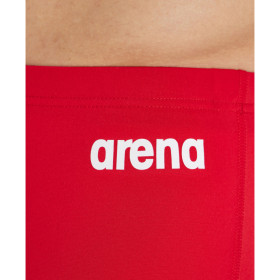 Arena Men's Team SOLID Short Red White - Boxer Natation Homme