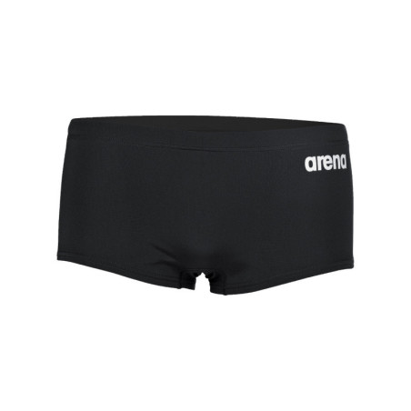 Arena Men's Team SOLID Low Waist Short Black White - Boxer Natation Homme