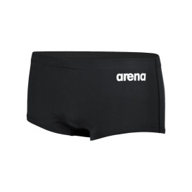 Arena Men's Team SOLID Low Waist Short Black White - Boxer Natation Homme