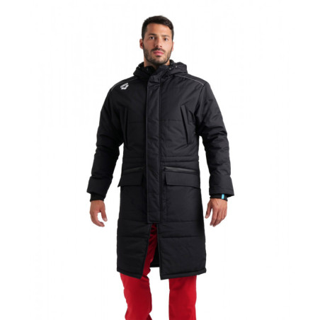 Parka ARENA Team Solid Black | Les4Nages