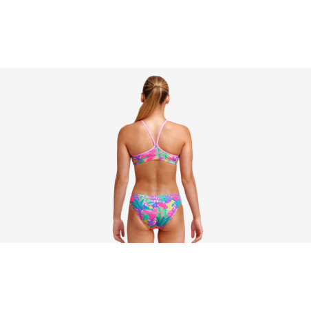 Funkita Fille (8-14 ans) Jungle Party  Strapped In - Maillot de bain Natation Fille