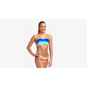 Maillot  FUNKITA Fille (8-14ans) Dye Hard - Racerback 2 pieces - Maillot de bain Natation Fille 2 pieces