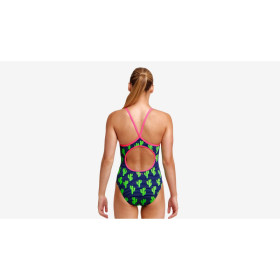 Funkita Fille (8-14 ans) Prickly Pete Diamond Back - Maillot de bain Natation Fille