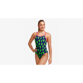 Funkita Fille (8-14 ans) Prickly Pete Diamond Back - Maillot de bain Natation Fille 1 piece