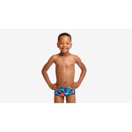 Funky Trunks Slothed Toddler Boy - Boxer natation garçon | Les4Nages