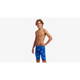 Funky Trunks Boy (8-12ans) Leaf Laser   - Jammer Natation Junior
