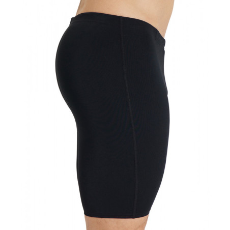 Arena MEN'S TEAM Swim Jammer SOLID Black White - Jammer Natation Homme | Les4Nages Arena MEN'S TEAM Swim Jammer SOLID Black White - Jammer Natation Homme | Les4Nages