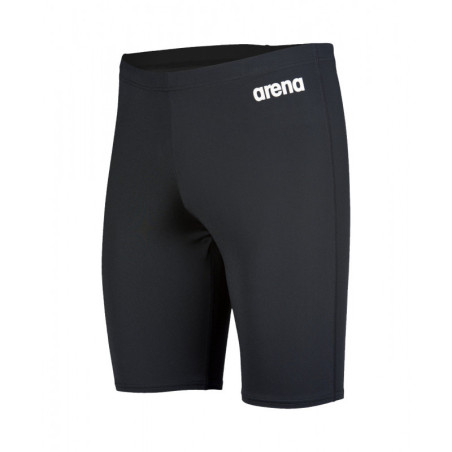  Arena MEN'S TEAM Swim Jammer SOLID Black White | Les4Nages