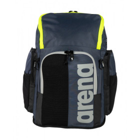 ARENA Spiky 3 Backpack 45 litres - Navy Neon Yellow - Sac à Dos Natation, Sport et Piscine