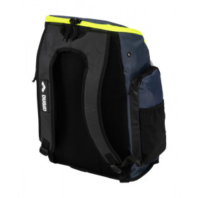 ARENA Spiky 3 Backpack 45 litres - Navy Neon Yellow - Sac à Dos Natation, Sport et Piscine