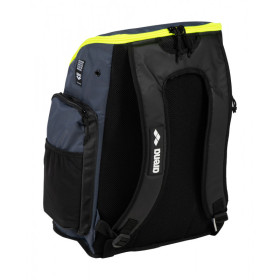 ARENA Spiky 3 Backpack 45 litres - Navy Neon Yellow - Sac à Dos Natation, Sport et Piscine