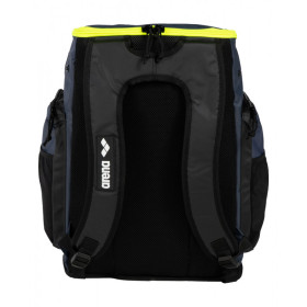 ARENA Spiky 3 Backpack 45 litres - Navy Neon Yellow - Sac à Dos Natation, Sport et Piscine