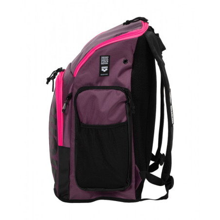 ARENA Spiky 3 Backpack 45 litres - Plum Neon Pink - Sac à Dos Natation, Sport et Piscine | Les4Nages