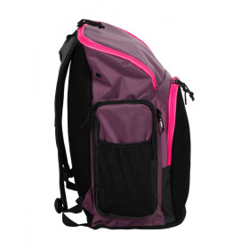 ARENA Spiky 3 Backpack 45 litres - Plum Neon Pink - Sac à Dos Natation, Sport et Piscine