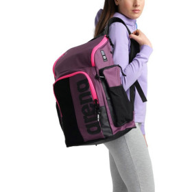 ARENA Spiky 3 Backpack 35 Plum Neon Pink - Sac à Dos Natation & Piscine