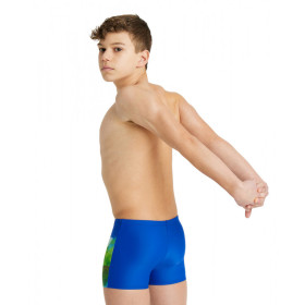 ARENA Boxer Boy's (6-14 ans) SWIM SHORT Placement Royal Multi - Boxer Junior Natation
