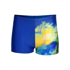 ARENA Boxer Boy's (6-14 ans) SWIM SHORT Placement Royal Multi - Boxer Junior Natation