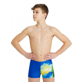 ARENA Boxer Boy's (6-14 ans) SWIM SHORT Placement Royal Multi - Boxer Junior Natation