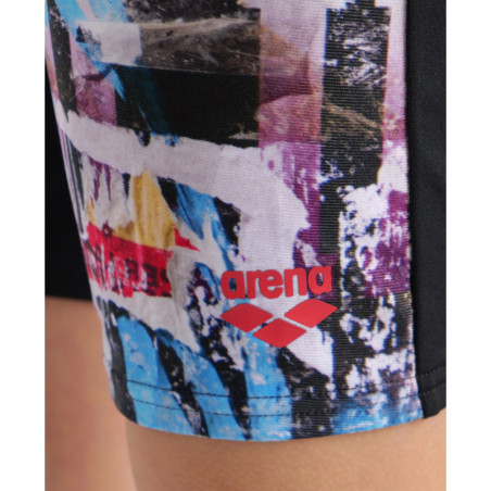 ARENA jammer Boy's (6-14 ans) BOY'S SWIM JAMMER Placement Black Multi | Les4Nages