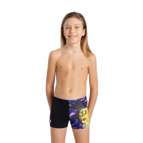 ARENA Boxer Boy's (6-14 ans) BOY'S  CRAZY Swim Short Placement Black Multi