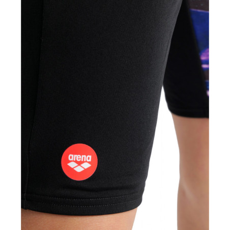 ARENA jammer Boy's (6-14 ans) CRAZY SWIM JAMMER Placement Black Multi | Les4Nages