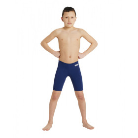 ARENA Boy's (6-14 ans) TEAM Swim Jammer Solid Navy White