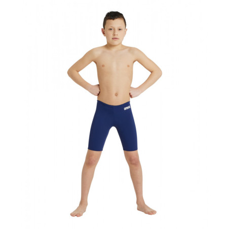 ARENA Boy's (6-14 ans) TEAM Swim Jammer Solid Navy White | Les4Nages