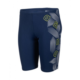 ARENA Boy's (6-14 ans) Swim Jammer Graphic Navy