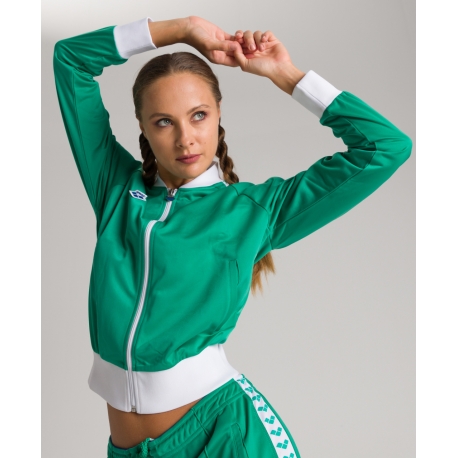 Veste Femme ARENA W RELAX IV TEAM Jacket Evergreen White Evergreen