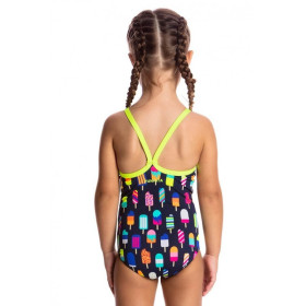 Funkita Toddler Frosty Fruits - Maillot Fille 1 à 6 ans