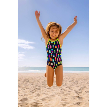 Funkita Toddler Frosty Fruits - Maillot Fille 1 à 6 ans | Les4Nages