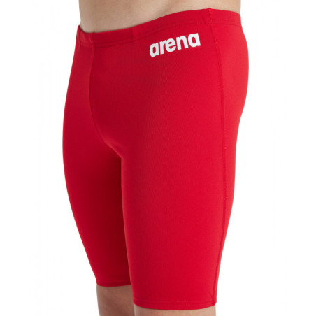 ARENA Boy's (6-14 ans) TEAM Swim Jammer Solid Red White | Les4Nages