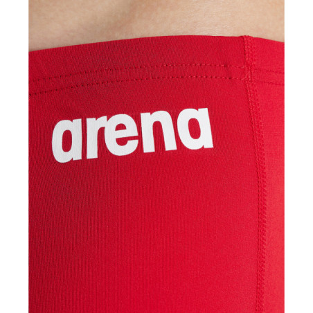 ARENA Boy's (6-14 ans) TEAM Swim Jammer Solid Red White | Les4Nages