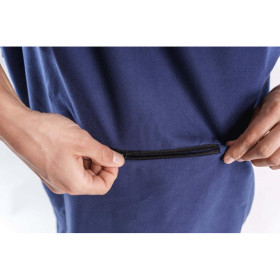 Poncho ZEROD Transition Towel Navy - Peignoir  microfibre sortie de l'eau