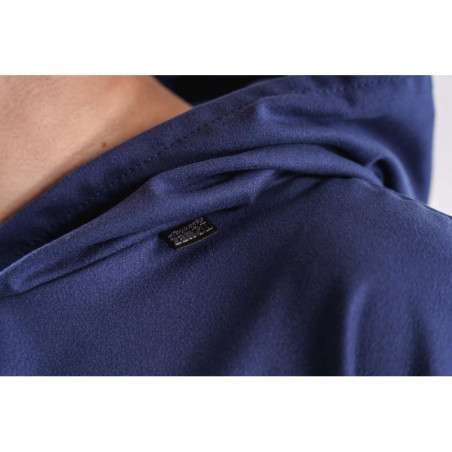 Poncho ZEROD Transition Towel Navy - Peignoir microfibre sortie de l'eau | Les4Nages
