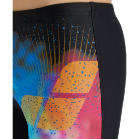 ARENA Boy's (6-14 ans) Swim Jammer Placement Black Multi