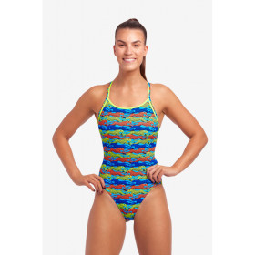 Funkita No Cheating - Diamond Back - Maillot de bain Femme Natation 1 piece