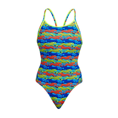 Funkita No Cheating - Diamond Back - Maillot de bain Femme Natation 1 piece | Les4Nages