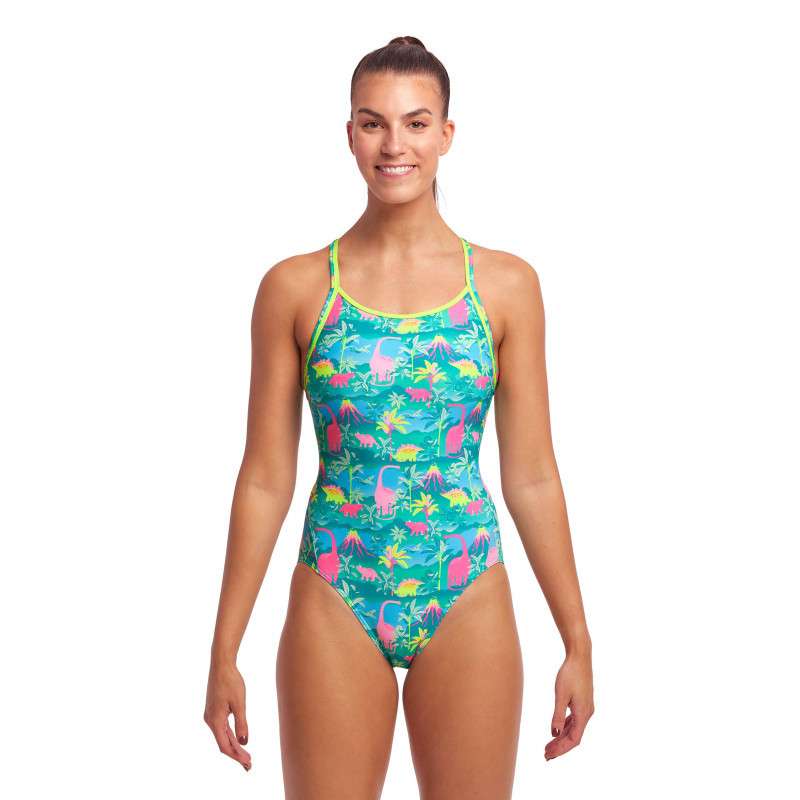 Funkita Prehistoric Party - Diamond Back - Maillot de bain Femme Natation 1 piece