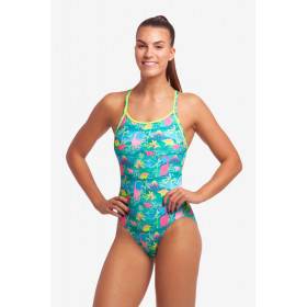 Funkita Prehistoric Party - Diamond Back - Maillot de bain Femme Natation 1 piece